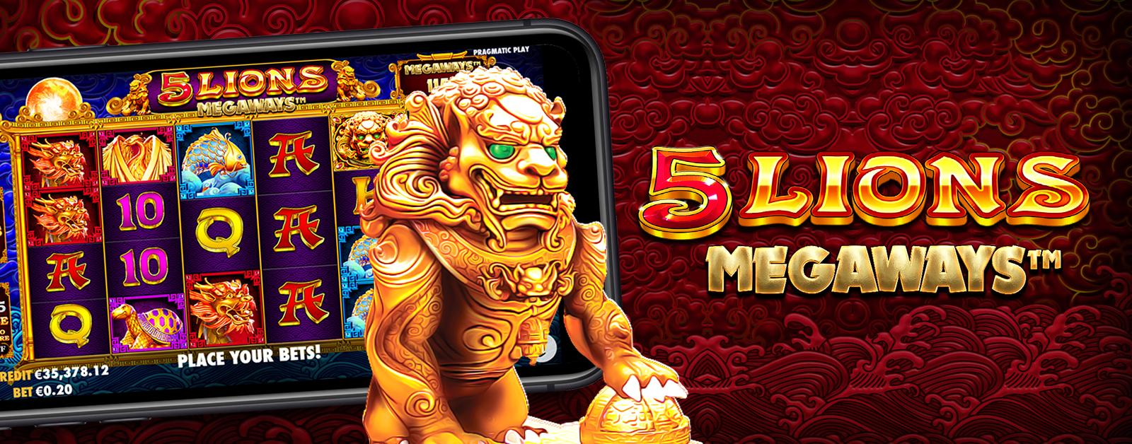 Slot 5 Lions Megaways, dicas de caça-níqueis, estratégias de jogo, cassino online, jogos de azar